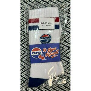 Rare Pepsi Wild Cherry Law Roach Collection Socks NWT